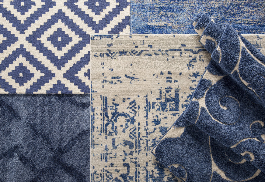 Hillsby Oriental Blue Area Rug & Reviews Birch Lane
